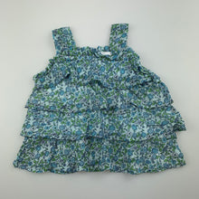 Load image into Gallery viewer, Girls Babies R Us, floral tiered summer top, EUC, size 12 months