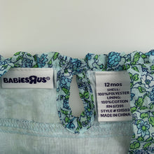 Load image into Gallery viewer, Girls Babies R Us, floral tiered summer top, EUC, size 12 months