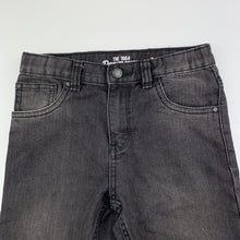 Load image into Gallery viewer, Boys The 1964 Denim Co, black denim jeans, adjustable, Inside leg: 53m, GUC, size 7