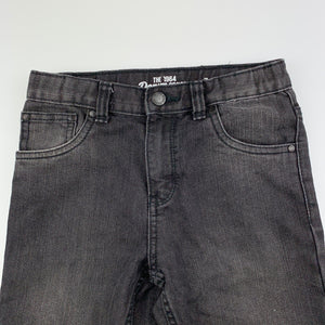 Boys The 1964 Denim Co, black denim jeans, adjustable, Inside leg: 53m, GUC, size 7