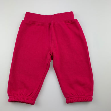 Girls Match It, pink fleece lined track / sweat pants, GUC, size 00