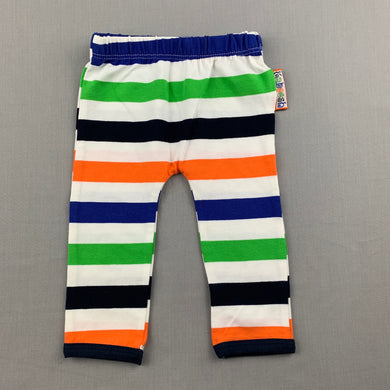 Unisex Ka-Boosh, striped stretch leggings / bottoms, EUC, size 000