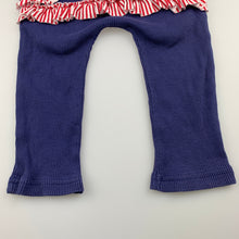 Load image into Gallery viewer, Girls Sooki Baby, ribbed cotton ruffle leggings / bottoms, GUC, size 1