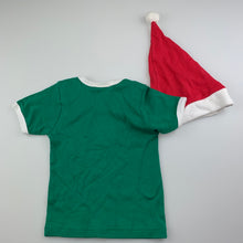 Load image into Gallery viewer, Girls Nutcracker, cotton Christmas t-shirt &amp; hat set, NEW, size 1