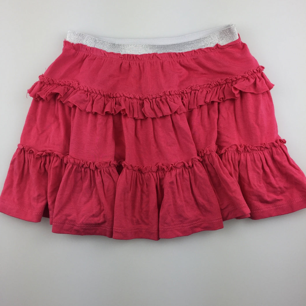 Girls Origami, soft stretchy pink party skirt, GUC, size 2