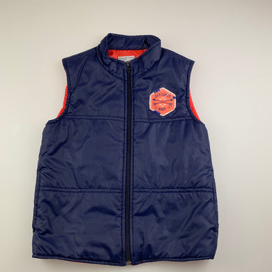 Boys OffCorss, navy lightweight vest / jacket, GUC, size 5