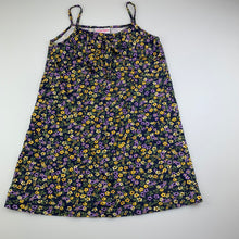 Load image into Gallery viewer, Girls Mango, floral cotton casual summer dress, GUC, size 6