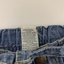 Load image into Gallery viewer, Boys Target, blue denim shorts, adjustable, GUC, size 1