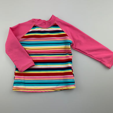 Girls Pumpkin Patch, long sleeve rashie / swim top, EUC, size 00