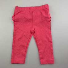 Load image into Gallery viewer, Girls Tiny Little Wonders, stretchy ruffle leggings / bottoms, EUC, size 00