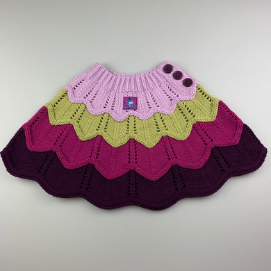 Girls Target, Winnie the Pooh / Eeyore knit poncho, EUC, size 1