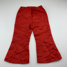 Load image into Gallery viewer, Girls Jean Bourget, soft feel faux suede pants, elasticated, Inside leg: 35cm, EUC, size 4