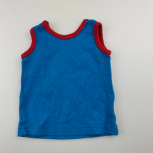 Load image into Gallery viewer, Boys Woolies Babes, soft cotton singlet top, lighthouse, EUC, size 000