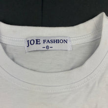 Load image into Gallery viewer, Boys Joe Fashion, white soft cotton t-shirt / top, EUC, size 6