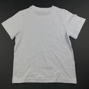 Boys Joe Fashion, white soft cotton t-shirt / top, EUC, size 6