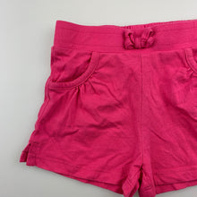 Load image into Gallery viewer, Girls Tiny Little Wonders, pink soft cotton shorts, elasticated, EUC, size 0