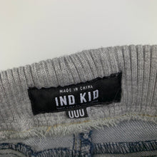 Load image into Gallery viewer, Boys Indie, soft knit denim shorts, elasticated, EUC, size 000