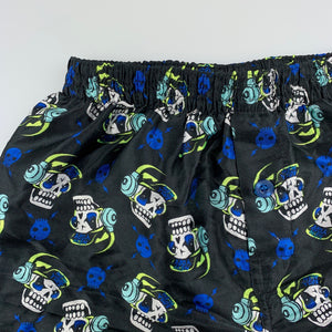 Boys Tilt, lightweight pyjama shorts / boxers, skulls, GUC, size 6