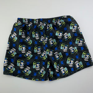 Boys Tilt, lightweight pyjama shorts / boxers, skulls, GUC, size 6