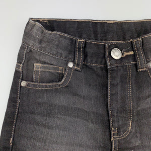 Boys Emerson, dark denim jean shorts, adjustable, EUC, size 3
