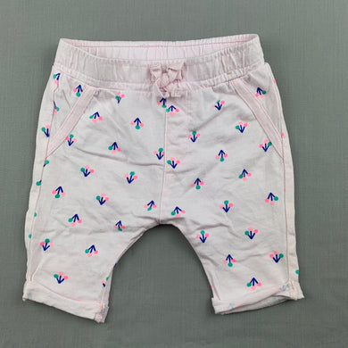Girls Baby Baby, pink cotton pants / bottoms, EUC, size 000
