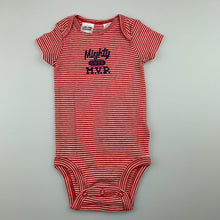 Load image into Gallery viewer, Boys Carter&#39;s, soft cotton bodysuit / romper, EUC, size 000