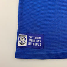 Load image into Gallery viewer, Unisex NRL Official, Canterbury Bulldogs lightweight top, GUC, size 7