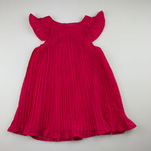 Load image into Gallery viewer, Girls H&amp;t, pink lightweight pleated party dress, GUC, size 2