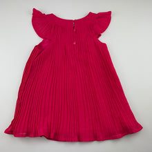 Load image into Gallery viewer, Girls H&amp;t, pink lightweight pleated party dress, GUC, size 2