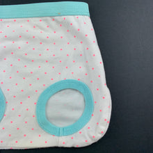 Load image into Gallery viewer, Girls Cotton On Baby, stretchy shorts / nappy cover, EUC, size 00