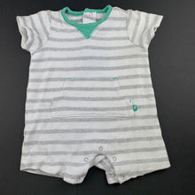 Load image into Gallery viewer, Boys Offspring, striped cotton romper, GUC, size 6 months