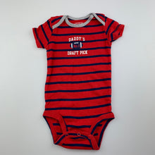 Load image into Gallery viewer, Boys Carter&#39;s, soft cotton bodysuit / romper, GUC, size 6 months