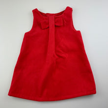 Load image into Gallery viewer, Girls Target, red soft feel lined party dress, GUC, size 1