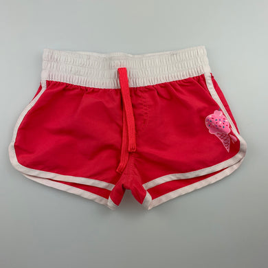 Girls Wave Zone, lightweight board shorts, elasticated, EUC, size 1