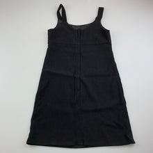 Load image into Gallery viewer, Girls Friends by Jesse, black lightweight stretch party dress, L: 68cm, GUC, size 8
