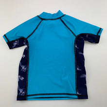 Load image into Gallery viewer, Boys Tilt, short sleeve rashie / swim top, EUC, size 1