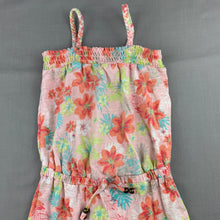 Load image into Gallery viewer, Girls Target, floral soft cotton jumpsuit, GUC, size 4