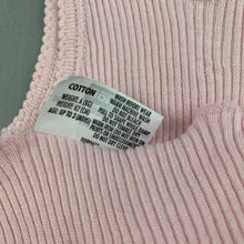 Load image into Gallery viewer, Girls Bonds, pink ribbed cotton singlet top, GUC, size 000