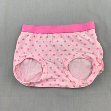 Load image into Gallery viewer, Girls Baby Berry, pink stretchy bloomers / nappy cover, GUC, size 00