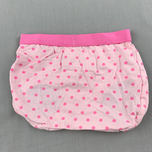 Girls Baby Berry, pink stretchy bloomers / nappy cover, GUC, size 00