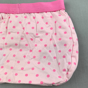 Girls Baby Berry, pink stretchy bloomers / nappy cover, GUC, size 00