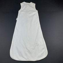 Load image into Gallery viewer, Unisex purebaby, cream soft organic cotton sleeping bag, EUC, size 0000-00