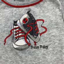 Load image into Gallery viewer, Boys Baby Baby, grey cotton tank top, sneakers, GUC, size 000