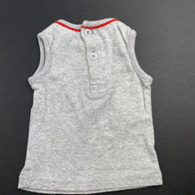 Load image into Gallery viewer, Boys Baby Baby, grey cotton tank top, sneakers, GUC, size 000