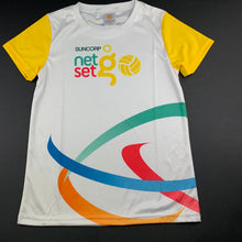 Load image into Gallery viewer, Girls Netball Australia, sports / activewear top, EUC, size 10