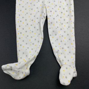 Unisex Tiny Little Wonders, soft cotton footed leggings / bottoms, EUC, size 0000
