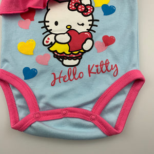 Girls Child of Mine, Hello Kitty cotton romper, EUC, size 000