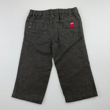 Load image into Gallery viewer, Boys Jack &amp; Milly, lightweight cotton pants, adjustable, Inside leg: 26cm, EUC, size 1