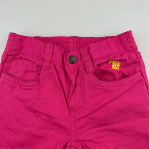 Boys US Polo Assn, cotton cropped pants, elasticated, Inside leg: 16cm, GUC, size 1-2