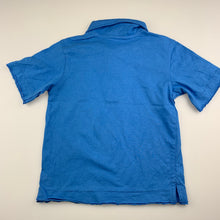 Load image into Gallery viewer, Boys Target, blue cotton polo shirt / top, FUC, size 3